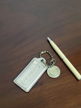 Coach Pen, Coach Medallion & Hangtag